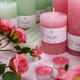 Свічка циліндр розкривається Candy Light С07*15/1-2.2 персиковий - зображення 2