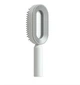 Массажная 3D щетка для волос Central Hollow Cushion Comb, расческа с кнопкой очищения, для массажа кожи головы - изображение 2