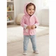 Толстовка на подкладке для девочки Lupilu Looney Tunes 468583 086-92 см (12-24 months) Розовый - изображение 2