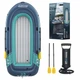 Надувний човен Bestway Hydro-Force Trek X3 61154 294 × 137 × 39 см до 360 кг із веслами та насосом - зображення 1