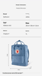 Рюкзак FJALLRAVEN женский повседневный, 7 л, туманно-серый - изображение 8