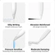 Наконечник для стилуса Apple Pencil 1-2 поколения белый - изображение 5