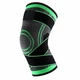 Эластичный наколенник-бандаж на колено, компрессионный Knee Support WN-26 для занятий спортом и фиксации коленного сустава с ремнем на липучке, 1 шт., 45–50 см, размер XL, Зеленый - изображение 6