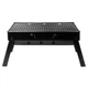 Grill węglowy Vilde 489379 składany przenośny w walizce 51 x 30 x 23 cm (5900670121300) - obraz 2