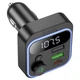 Автомобильный FM-трансмиттер модулятор Bluetooth MP3 HOCO E85 Tiger 20w, PD/QC, USB-C/ 2xUSB-A - изображение 2