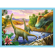 Zestaw puzzle Trefl 4 w 1 Wyjatkowe dinozaury 35-48-54-70 elementów (5900511346091) - obraz 3