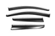 Дефлекторы окон (ветровики) Sunplex Peugeot 3008 2016-, (4 шт) (з хром молдингом), (PLUS1019001) - изображение 2
