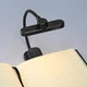 Лампа прищепка аккумуляторная светодиодная для чтения книг VIDEX VL-NL134B Black - изображение 11