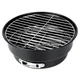 Grill węglowy Vilde 489380 składany przenośny stalowy 28 x 26 x 22 cm (5900670121317) - obraz 2