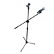 Штатив тринога журавель для мікрофона Pro Microphone Stand підлогова мікрофонна стійка з 2 тримачами - зображення 7