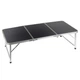 Стіл туристичний Vilde 489407 розкладний 2в1 120 x 60 x 34,5/65 см Графітовий (5900670121713) - зображення 3