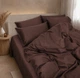 Комплект постельного белья Mirson Семейный 2 x 143 x 210 см Satin Premium 0210 Cacao Active (2200013489481) - изображение 4