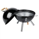 Grill węglowy Vilde 489381 kulisty przenośny stalowy 31 x 31 x 41 cm (5900670121324) - obraz 3