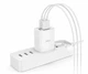 Зарядное устройство HOCO C102A QC3.0 28.5W, сетевой адаптер 4 USB Fast Charger для iPhone, Android, планшетов и аксессуаров - изображение 1