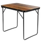 Стіл туристичний Vilde 489409 розкладний 70 x 50 x 60 см Коричневий (5900670121737) - зображення 2
