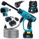 Міні-мийка акумуляторна Rynor RW111 PRO (21V 5Ah 36 БАР) Універсальна безщіткова АКБ мийка з дисплеєм та 2 АКБ - зображення 1