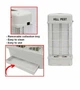 Москитная лампа Renata Electric Insect Killer 10W, электрическая от комаров и мух, ультрафиолетовая от насекомых для дома - изображение 7