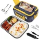 Электрический обед бокс с подогревом Lunch Heater 220V Pro пищевой контейнер для обеда с отсеками для хранения и подогрева пищи ежедневно - изображение 8
