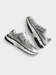 Мужские кроссовки с вишивкой Nike p-6000 silver biege 44 - изображение 3