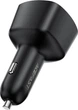 Автомобильное зарядное устройство для Acefast B18 200 Вт, два USB Type-C и USB-A Black (6974316285953) - изображение 3