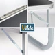 Стіл туристичний Vilde 489410 розкладний 80 x 60 x 70 см Графітовий (5900670121744) - зображення 4