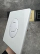 Панель змиву KOER KT-0606-03 157x198x3mm пластикова, кнопка закруглена (колір білий) (KR5713) - изображение 10