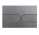 Панель змиву KOER KT-0604-07 240x160x10mm пластикова, кнопка закруглена (колір графіт) (KR5325) - изображение 5
