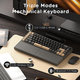 Механическая раздельная клавиатура RK ROYAL KLUDGE RKS70 RGB: Беспроводная 2.4GHz/BT/USB-C, Hot-Swap, 75%, Черная - изображение 5