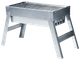 Grill węglowy Vilde 489385 składany przenośny stalowy 46 x 21 x 27 cm (5900670121362) - obraz 1