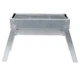 Grill węglowy Vilde 489385 składany przenośny stalowy 46 x 21 x 27 cm (5900670121362) - obraz 3