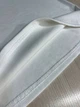 Майка женская A-N 27035 в рубчик с вышивкой буквы D пайетками one size белая - изображение 4