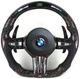 Кований Карбон Колір Червоний M Кермо + Led Екран BMW F20 F21 F22 F23 F30 F31 F32 F33 F36 X3 F25 F26 F15 F16 Руль - зображення 1