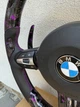 Кований Карбон Колір Фіолетовий M Кермо + Led Екран BMW F20 F21 F22 F23 F30 F31 F32 F33 F36 X3 F25 F26 F15 F16 кермо - зображення 1