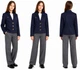 Пиджак школьный для девочки SUZIE ДЕЛАЙН мемори cotton 152 см синий - изображение 2