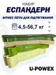 Резинки для підтягування U-Powex з мішком для зберігання комплект 5 шт набір петлі гумки для спорту фитнеса 1507264201 - зображення 1