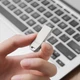 Флешка 32GB HOCO UD4 USB Flash Disk Intelligent high-speed flash drive (32GB, USB 2.0). Silver - изображение 5