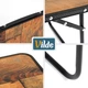 Стіл туристичний Vilde 489416 розкладний 40 x 40 x 30 см Коричневий (5900670121805) - зображення 4