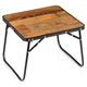 Стіл туристичний Vilde 489416 розкладний 40 x 40 x 30 см Коричневий (5900670121805) - зображення 1
