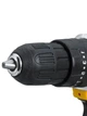 Дрель-шуруповёрт аккумуляторный 12V, 1350 об/мин, ANDER ONE, 2 скорости + набор слесарного инструмента 24 предмета + кейс, жёлто-чёрный (3663582197) - изображение 10