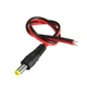 Разъем питания DC папа + мама 2pin 5.5 x 2.1mm (гнездо+штекер) с кабелем 0.2мм2 jack, коннектор - изображение 3