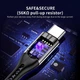 Кабель CHOETECH PowerSync Fast Charging Cable USB-A to USB-C 5A 1.2 м Black (AC0013-BK) - изображение 9