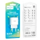 Зарядний пристрій HOCO Leisure single port charger C106A блок адаптер білий - зображення 8