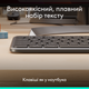 Комплект (клавіатура + миша) Logitech Signature Slim MK620 Combo for Business Graphite (920-013349) [145997] - зображення 1