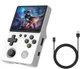 Портативная игровая консоль GB350 Retro White: 3.5" IPS экран, 20 000+ игр, 64GB, аккумулятор 3000 mAh, эмулятор PS1/GBA - изображение 3