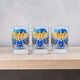 Подарочный набор стеклянных стопок "Герб Украины с Флагом" - Chaban_Souvenir - (3 шт × 60 мл) с уникальным и оригинальным дизайном SS_008 - изображение 3