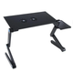 Столик для ноутбука трансформер Laptop Table T8 с охлаждением и вентилятором, подставка в кровать, портативный складной - изображение 3