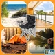 Туристичне крісло Vilde 489354 розкладне Чорне (5900670106451) - зображення 9