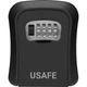 Внешний мини сейф с пластиковым корпусом USafe KS03p для ключей с кодовым замком, Черный - изображение 3