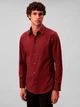 Рубашка хлопковая мужская Calvin Klein 616518934 2XL Бордовая (1160587957) - изображение 1