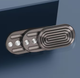 Магнітний Антистрес слайдер Portable Fidget іграшка з металу фіджет Чорний - зображення 1